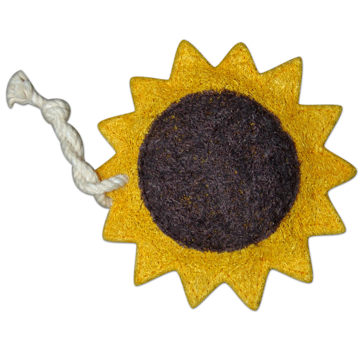 Loofah Scrubber Sunflower